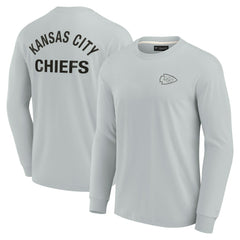 Kansas City Chiefs Unisex Elements Super Soft Long Sleeve T-Shirt Gray - Fanatics