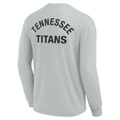 Tennessee Titans Unisex Elements Super Soft Long Sleeve T-Shirt Gray - Fanatics