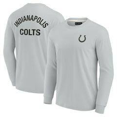 Indianapolis Colts Unisex Elements Super Soft Long Sleeve T-Shirt Gray - Fanatics