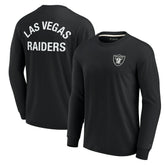 Las Vegas Raiders Unisex Elements Super Soft Long Sleeve T-Shirt Black - Fanatics