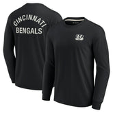 Cincinnati Bengals Unisex Elements Super Soft Long Sleeve T-Shirt Black - Fanatics