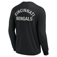 Cincinnati Bengals Unisex Elements Super Soft Long Sleeve T-Shirt Black - Fanatics