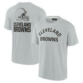 Cleveland Browns Unisex Elements Super Soft Short Sleeve T-Shirt Gray - Fanatics