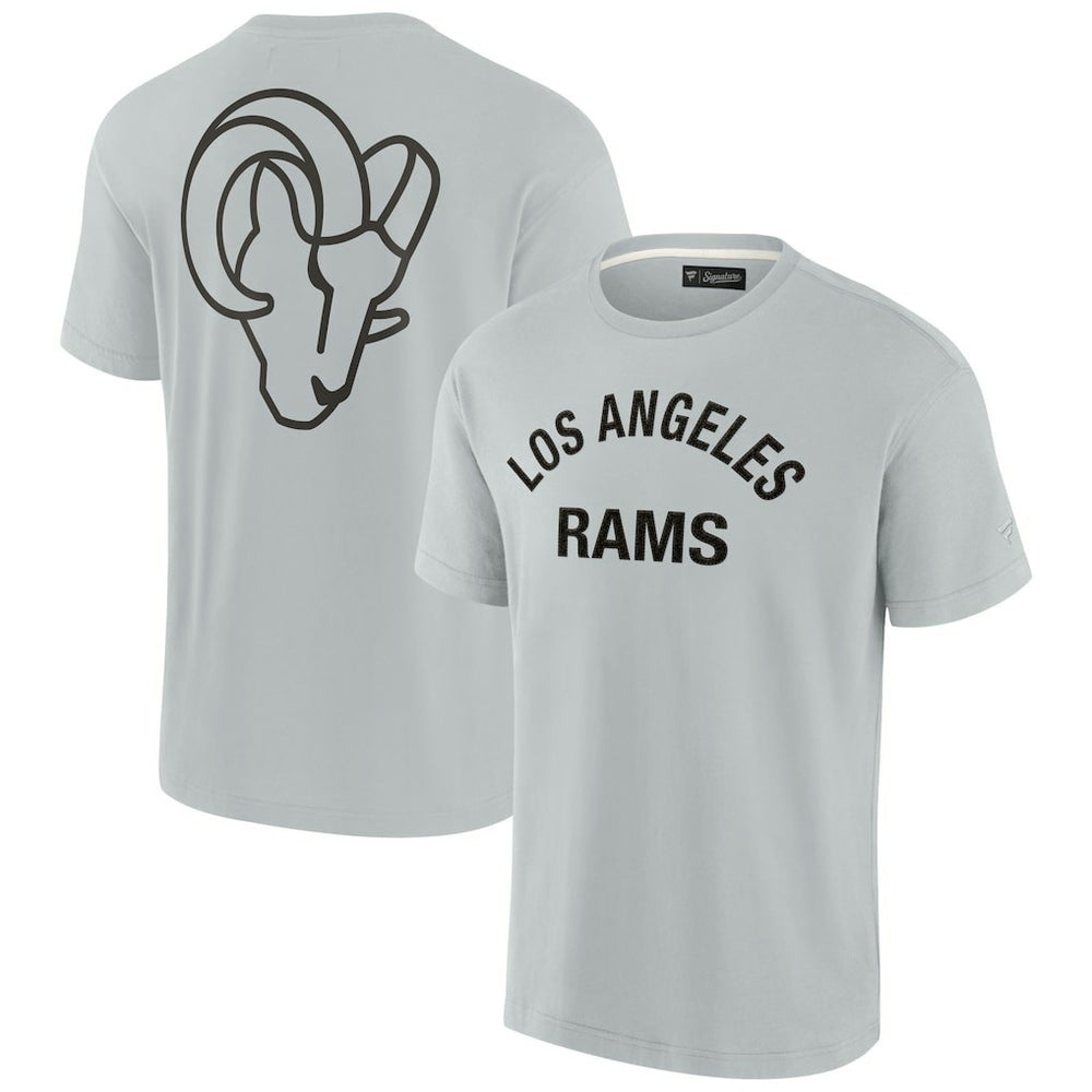 Los Angeles Rams Unisex Elements Super Soft Short Sleeve T-Shirt Gray - Fanatics