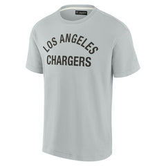 Los Angeles Chargers Unisex Elements Super Soft Short Sleeve T-Shirt Gray - Fanatics