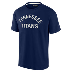 Tennessee Titans Unisex Elements Super Soft Short Sleeve T-Shirt Navy - Fanatics