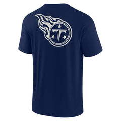 Tennessee Titans Unisex Elements Super Soft Short Sleeve T-Shirt Navy - Fanatics