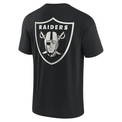 Las Vegas Raiders Unisex Elements Super Soft Short Sleeve T-Shirt Black - Fanatics