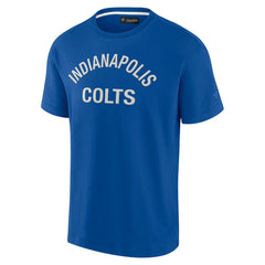 Indianapolis Colts Unisex Elements Super Soft Short Sleeve T-Shirt Royal - Fanatics