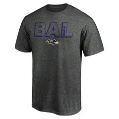 Baltimore Ravens Must Win T-Shirt Charcoal - NFL