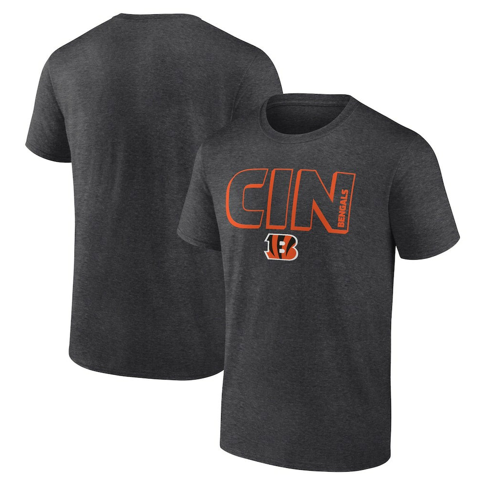 Cincinnati Bengals Must Win T-Shirt Charcoal - NFL