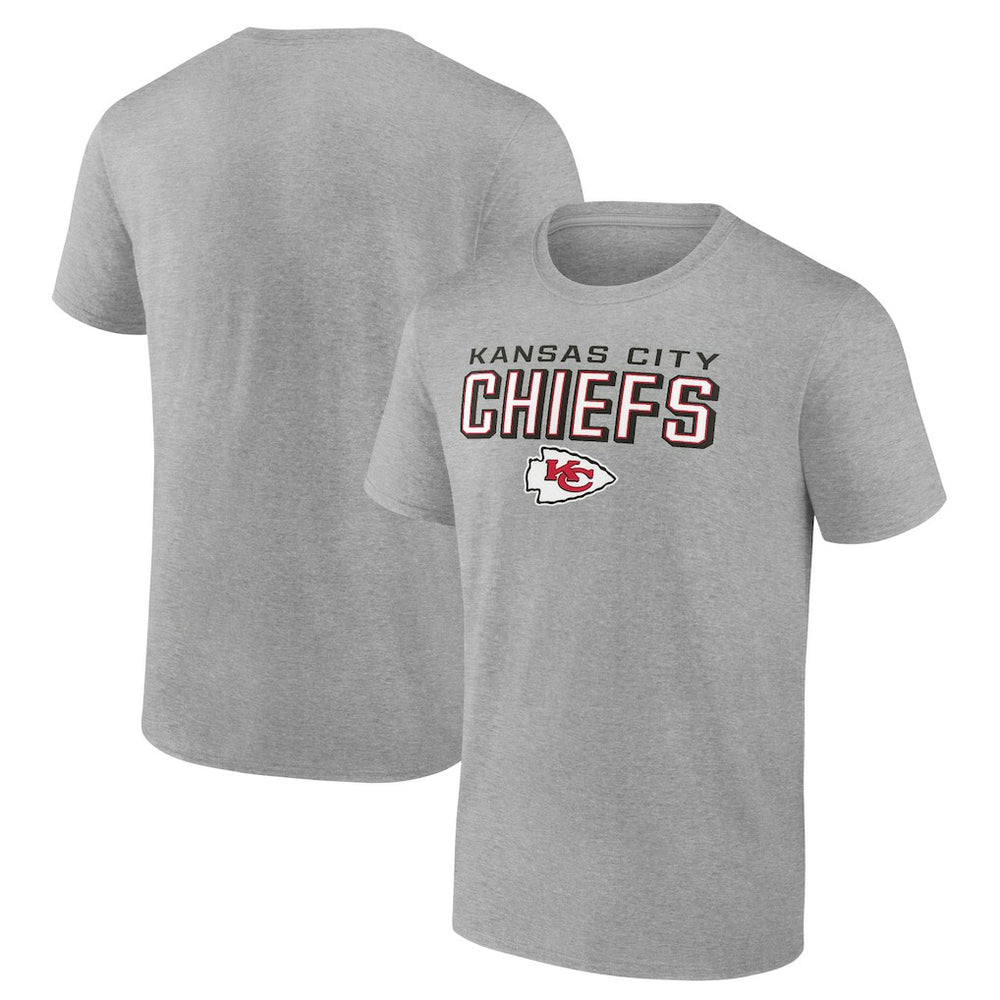 Kansas City Chiefs Swagger T-Shirt Heather Gray - NFL