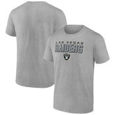 Las Vegas Raiders Swagger T-Shirt Heather Gray - NFL