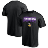 Minnesota Vikings Gain Ground T-Shirt Black - NFL