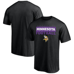 Minnesota Vikings Gain Ground T-Shirt Black - NFL