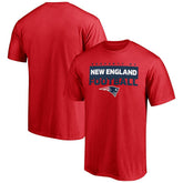 New England Patriots Gain Ground T-Shirt Red - NFL