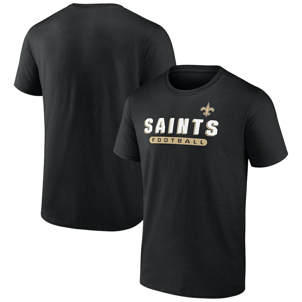New Orleans Saints Spirit T-Shirt Black - NFL