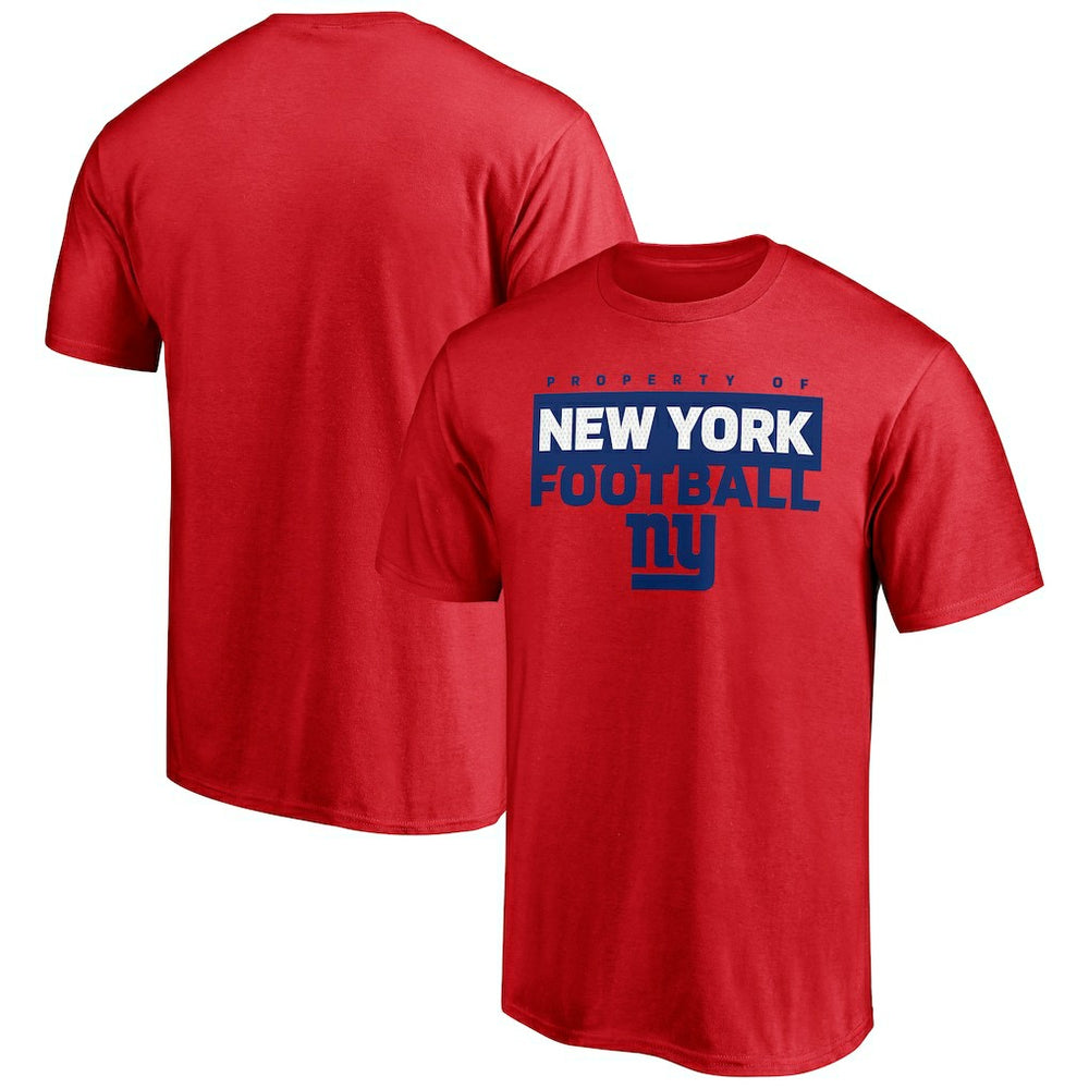 New York Giants Gain Ground T-Shirt Red - NFL