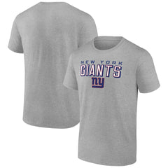 New York Giants Swagger T-Shirt Heather Gray - NFL