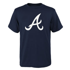 Atlanta Braves Youth Logo Primary Team T-Shirt Sale