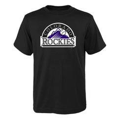 Colorado Rockies Youth Logo Primary Team T-Shirt Clearance