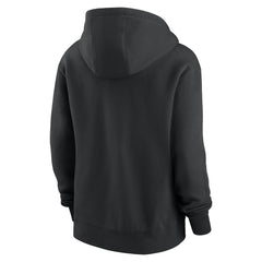 New York Jets Women's Wordmark Club Fleece Pullover Hoodie Black - Nike