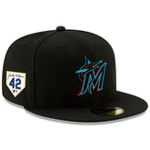 Miami Marlins New Era 2024 Jackie Robinson Day 59FIFTY Fitted Hat On Sale