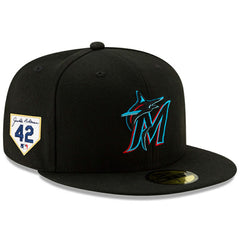 Miami Marlins New Era 2024 Jackie Robinson Day 59FIFTY Fitted Hat On Sale