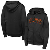 San Francisco Giants Youth Wordmark Full-Zip Fleece Hoodie Sale
