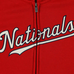 Washington Nationals Youth Wordmark Full-Zip Fleece Hoodie Near Me