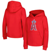 Los Angeles Angels Youth Team Primary Logo Pullover Hoodie discount
