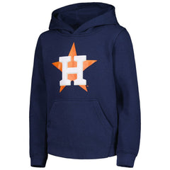 Houston Astros Youth Team Primary Logo Pullover Hoodie Sale