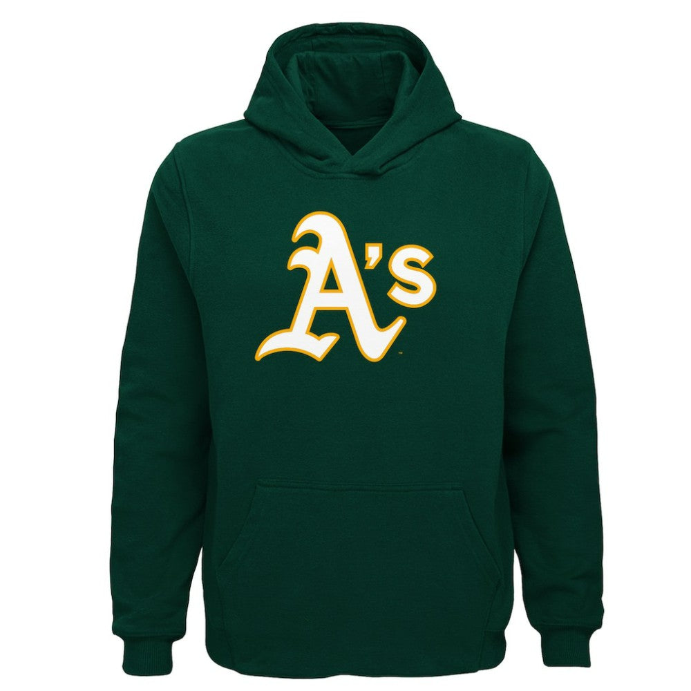Athletics Youth Team Primary Logo Pullover Hoodie Near Me