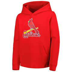 St. Louis Cardinals Youth Team Primary Logo Pullover Hoodie Near Me