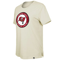 Tampa Bay Buccaneers New Era Women's 2023 NFL Draft T-Shirt Cream - NFL