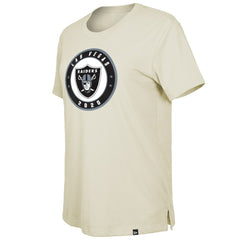 Las Vegas Raiders New Era Women's 2023 NFL Draft T-Shirt Cream - NFL
