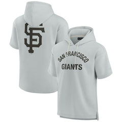 San Francisco Giants Fanatics Unisex Elements Super Soft Fleece Short Sleeve Pullover Hoodie Sale