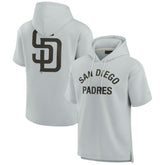 San Diego Padres Fanatics Unisex Elements Super Soft Fleece Short Sleeve Pullover Hoodie Online
