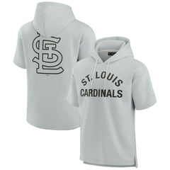 St. Louis Cardinals Fanatics Unisex Elements Super Soft Fleece Short Sleeve Pullover Hoodie for sale