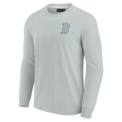Boston Red Sox Fanatics Unisex Elements Super Soft Long Sleeve T-Shirt On Sale