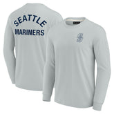 Seattle Mariners Fanatics Unisex Elements Super Soft Long Sleeve T-Shirt Sale