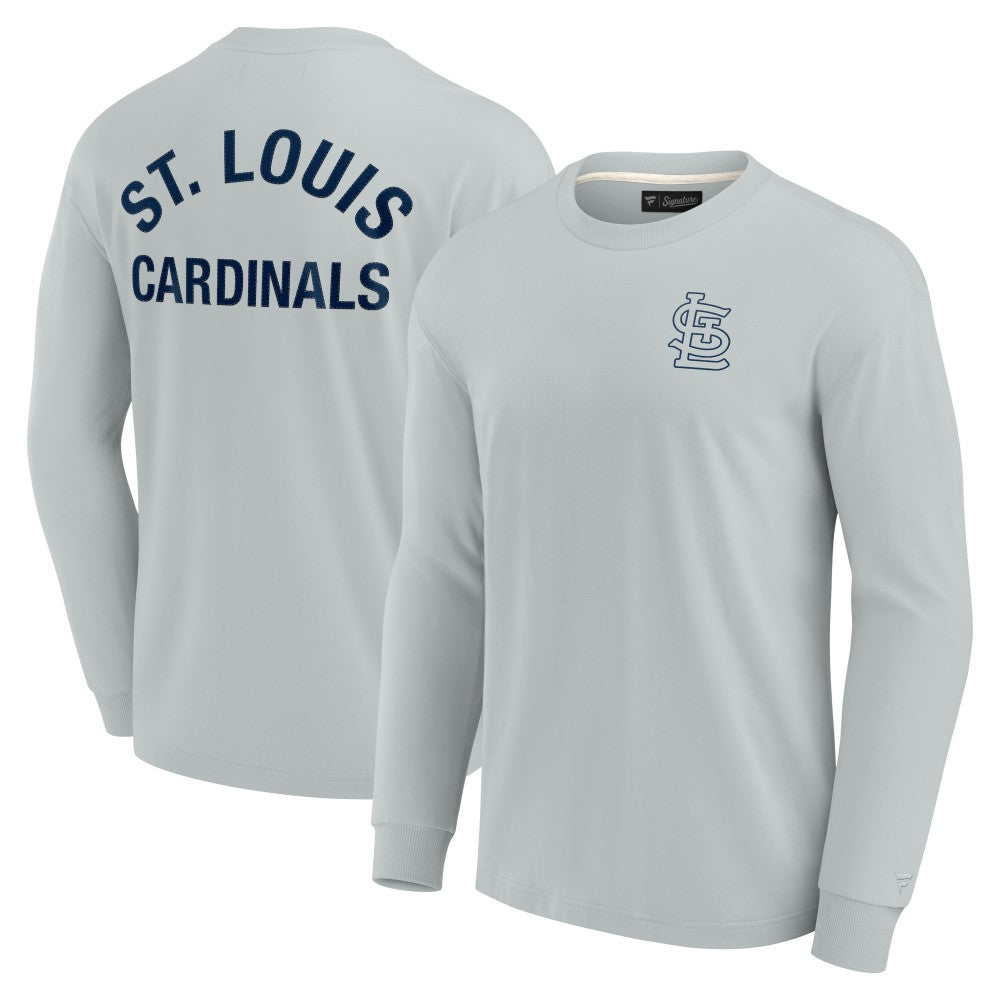 St. Louis Cardinals Fanatics Unisex Elements Super Soft Long Sleeve T-Shirt Clearance