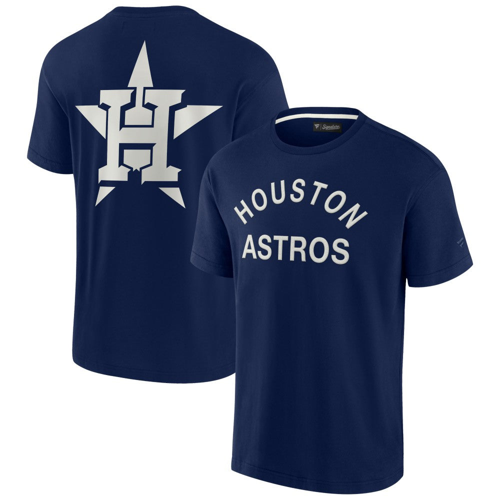 Houston Astros Fanatics Unisex Elements Super Soft Short Sleeve T-Shirt Clearance