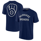 Milwaukee Brewers Fanatics Unisex Elements Super Soft Short Sleeve T-Shirt Lifestyle