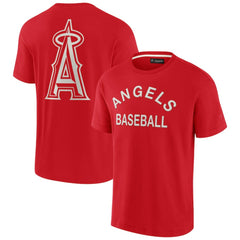 Los Angeles Angels Fanatics Unisex Elements Super Soft Short Sleeve T-Shirt On Sale