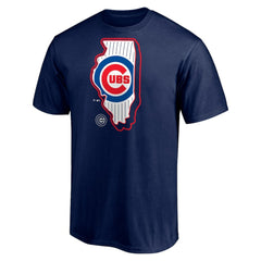 Chicago Cubs Paint the Black State T-Shirt Lifestyle
