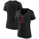Boston Red Sox Women's Rough Diamond V-Neck T-Shirt Sale
