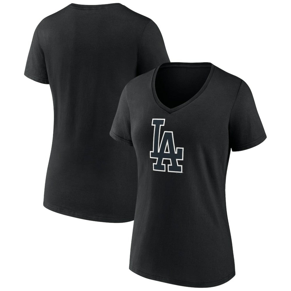 Los Angeles Dodgers Women's Rough Diamond V-Neck T-Shirt Sale