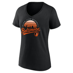 Baltimore Orioles Women's One Champion V-Neck T-Shirt for sale