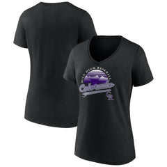 Colorado Rockies Women's One Champion V-Neck T-Shirt On Sale
